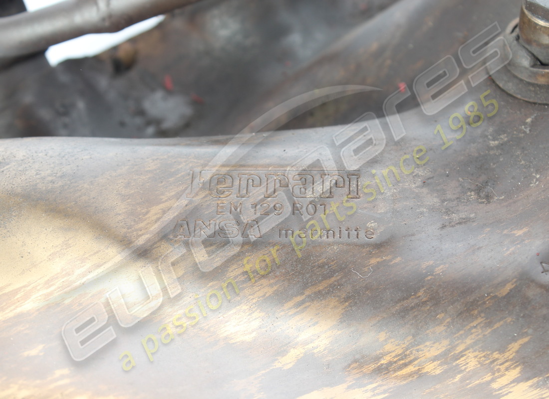 used ferrari rh exhaust manifold. part number 180293 (4)
