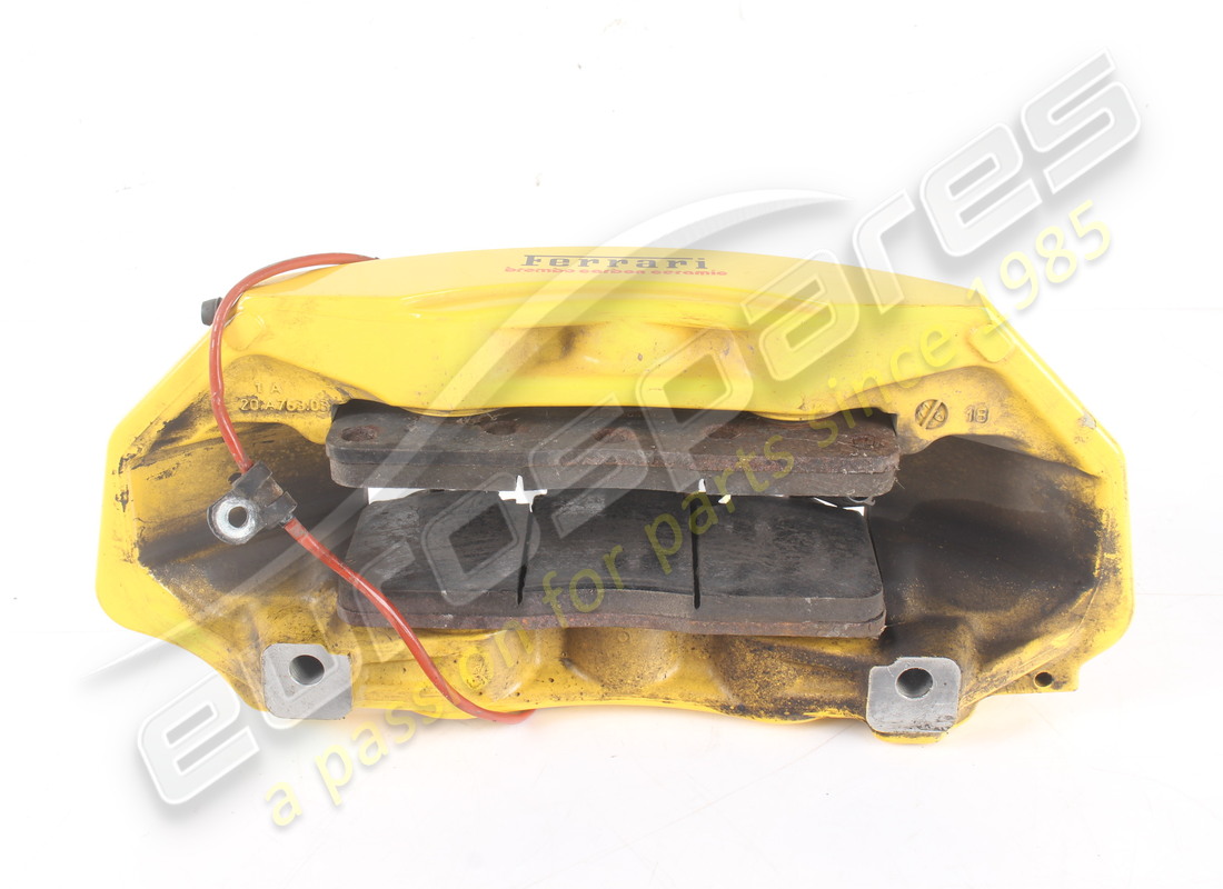 used ferrari front lh caliper with pads. part number 315567 (4)