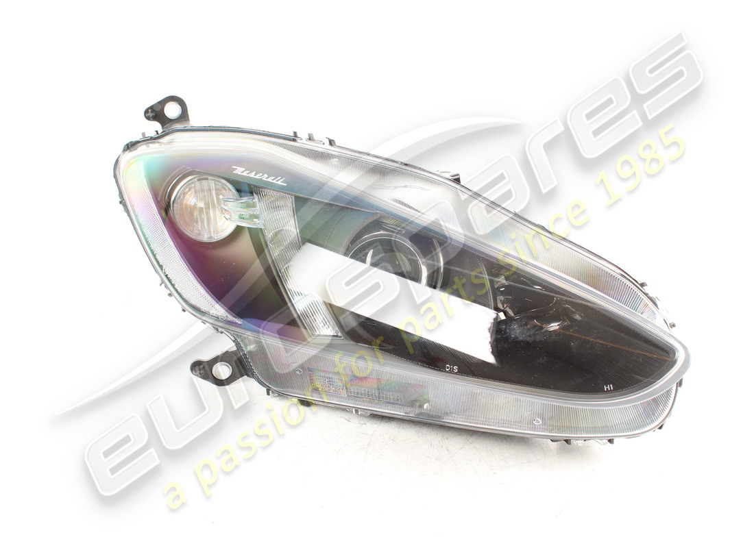 NEW (OTHER) Maserati RH FRONT HEADLIGHT BLACK F . PART NUMBER 294594 (1)