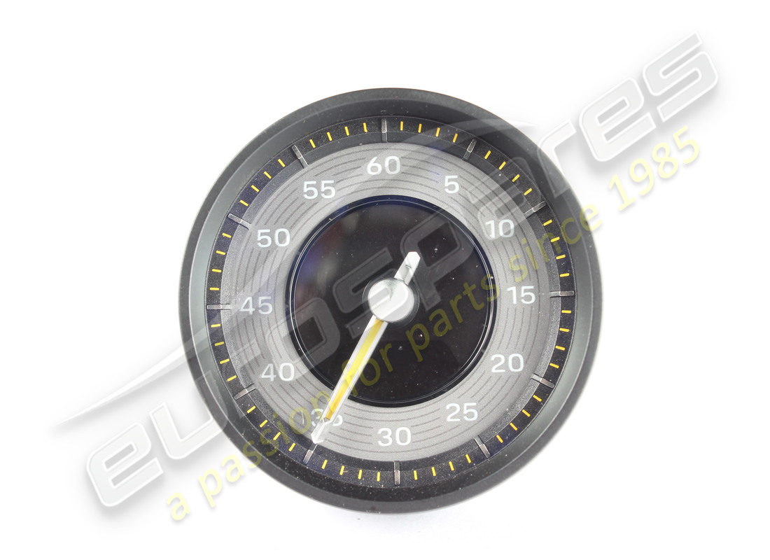 used porsche digital clock matt black. part number 992919203l6n3 (2)