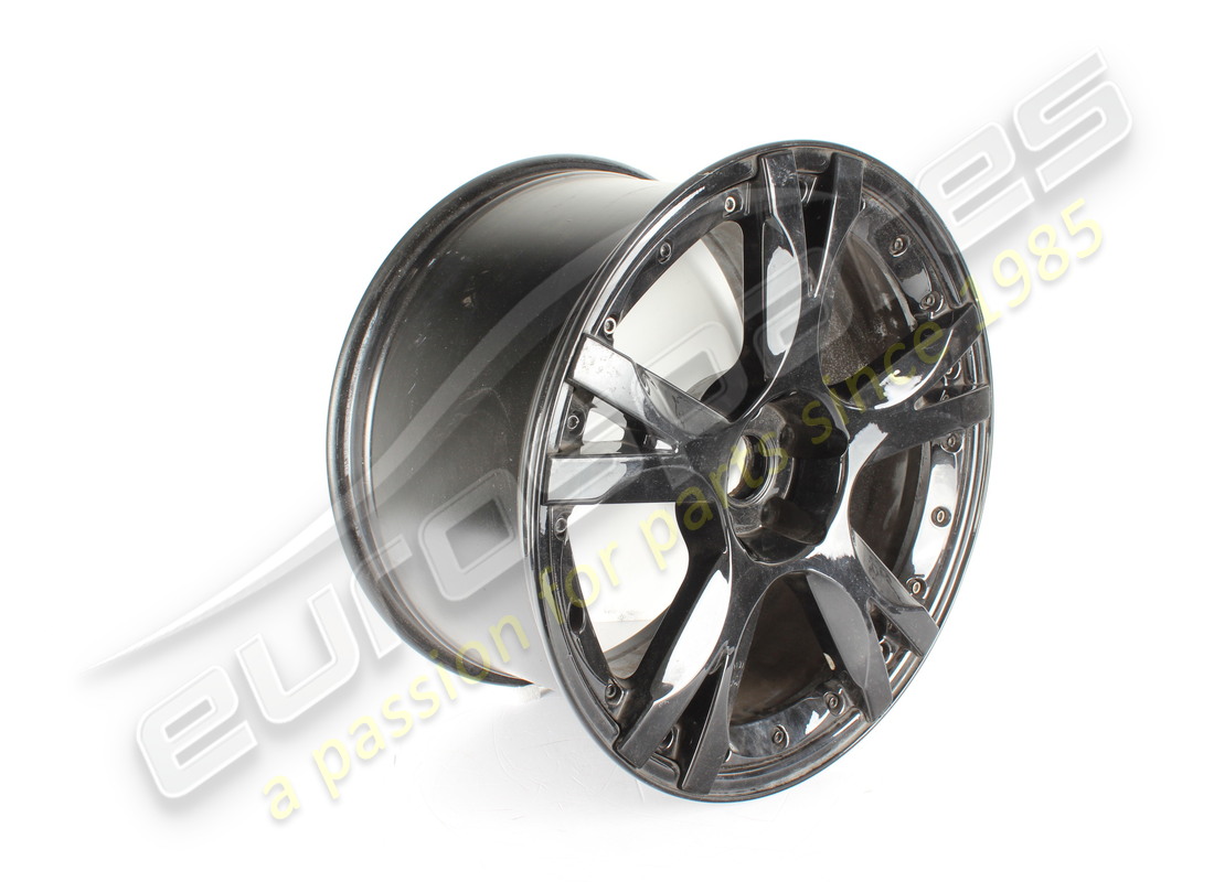 used lamborghini wheel rim callisto shiny black post. part number 400601017cb (2)