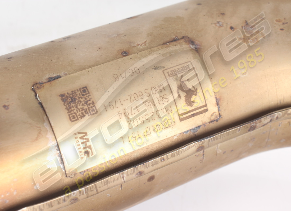 USED FERRARI LH REAR EXTENSION. PART NUMBER 325602 (5) used ferrari lh rear extension. part number 325602 (5)