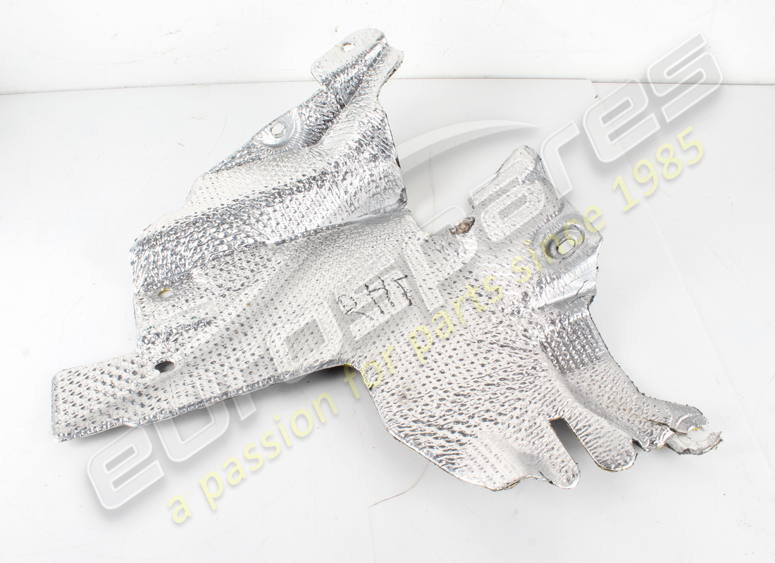 damaged ferrari upper rh manifold heat shiel. part number 785495 (1)