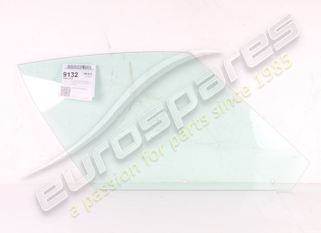 NEW Eurospares RH DOOR GLASS 3 HOLES (GREEN TINT) . PART NUMBER 008635249852 (1)