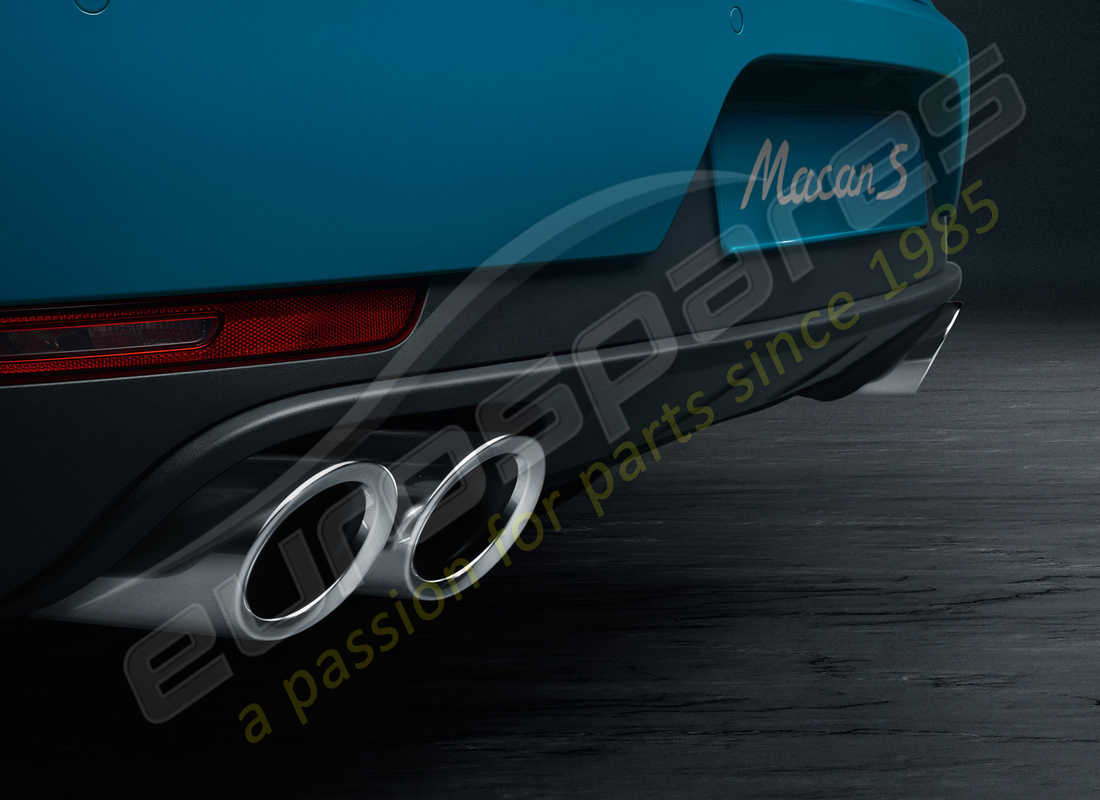 new porsche sports tailpipes. part number 95b044205 (1)