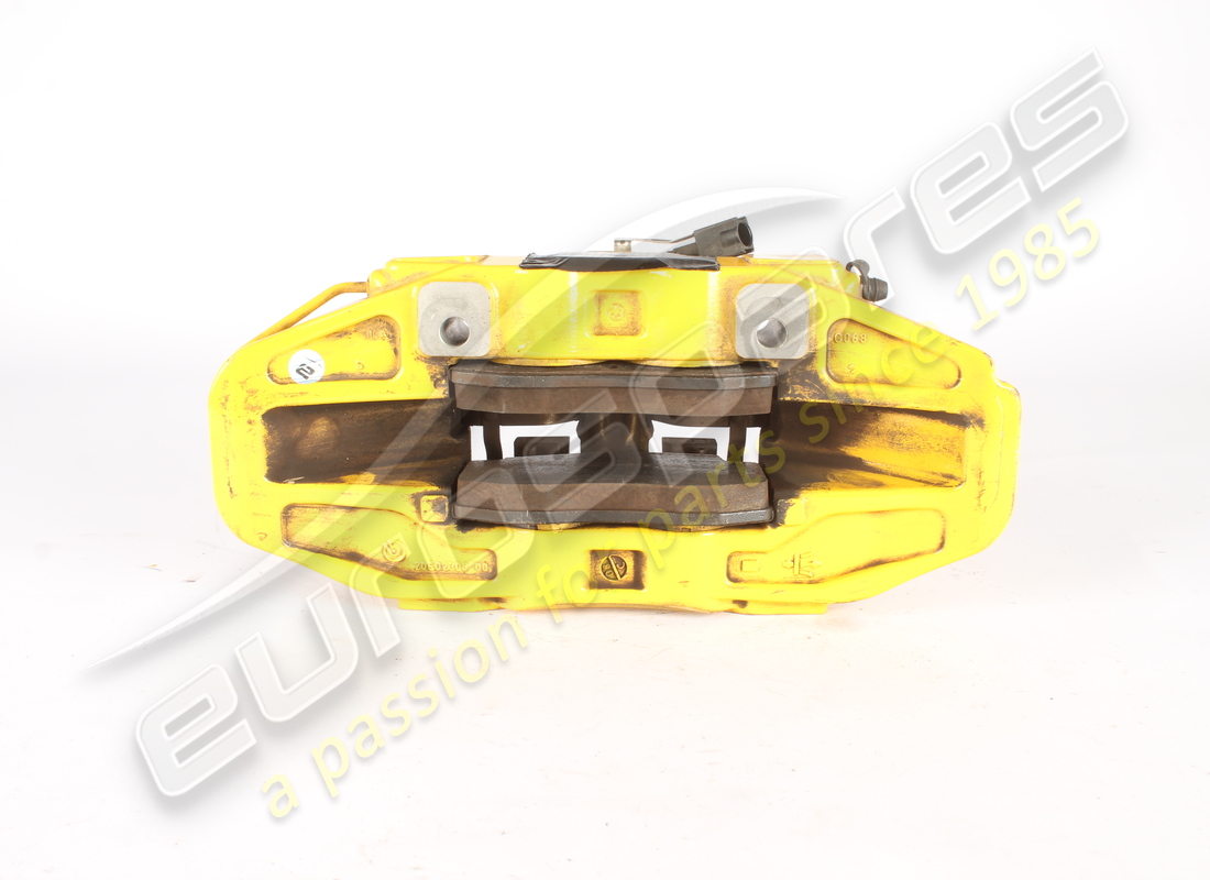 used maserati front lh caliper yellow. part number 670214629 (3)