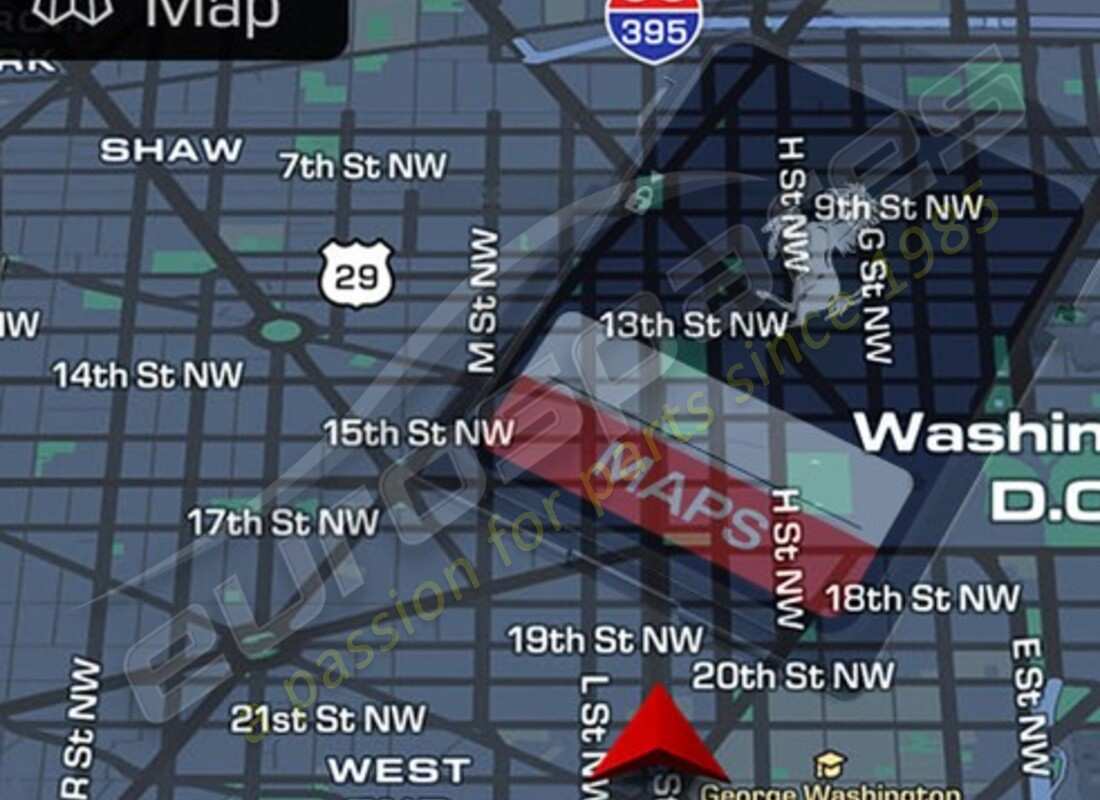 new ferrari navigation map update. part number 70006011 (1)