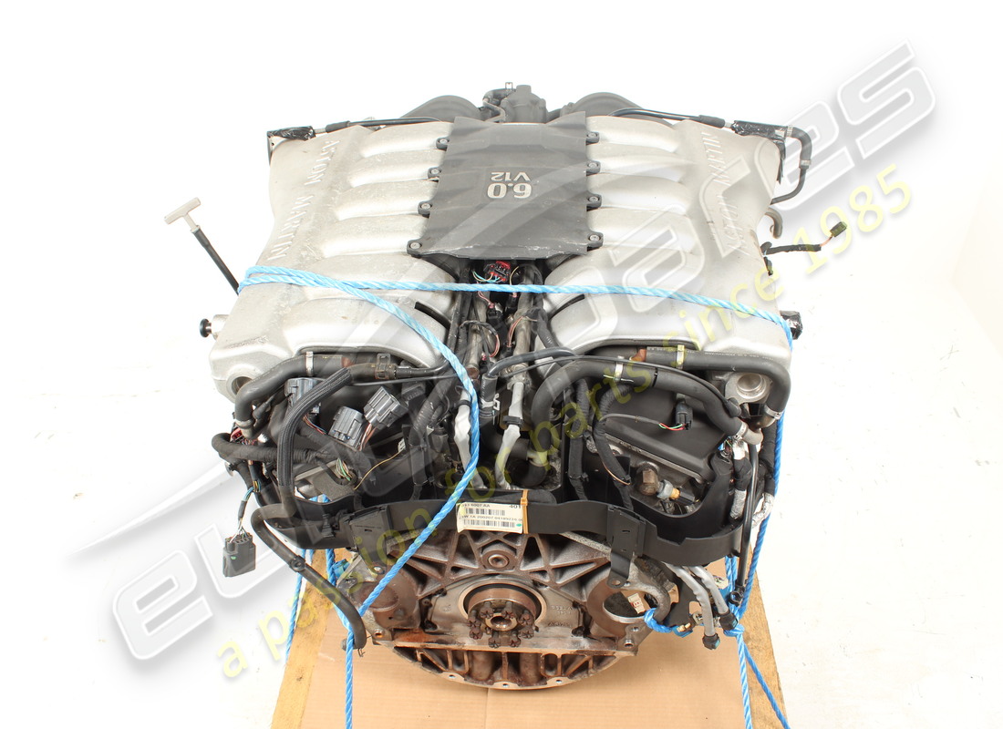 used aston martin db9 engine assy 6.0l v12 part number 7g43-6007-aa