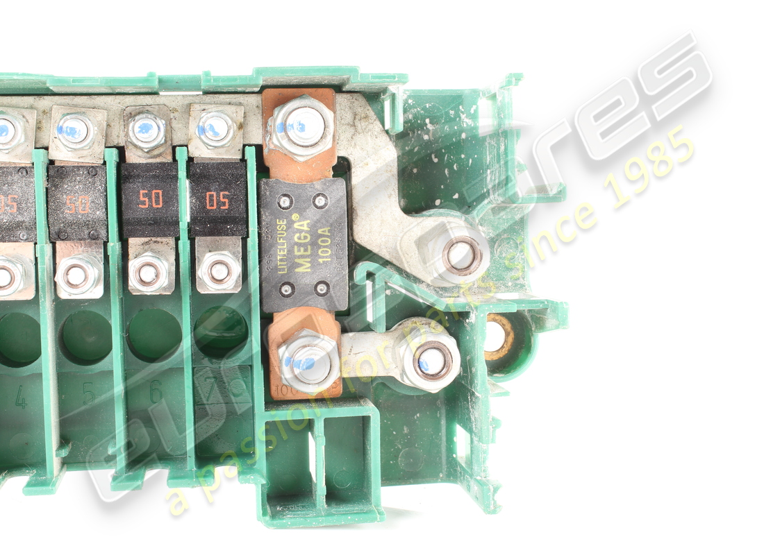 USED LAMBORGHINI FUSE STRIP. PART NUMBER N10525601 (2) used lamborghini fuse strip. part number n10525601 (2)