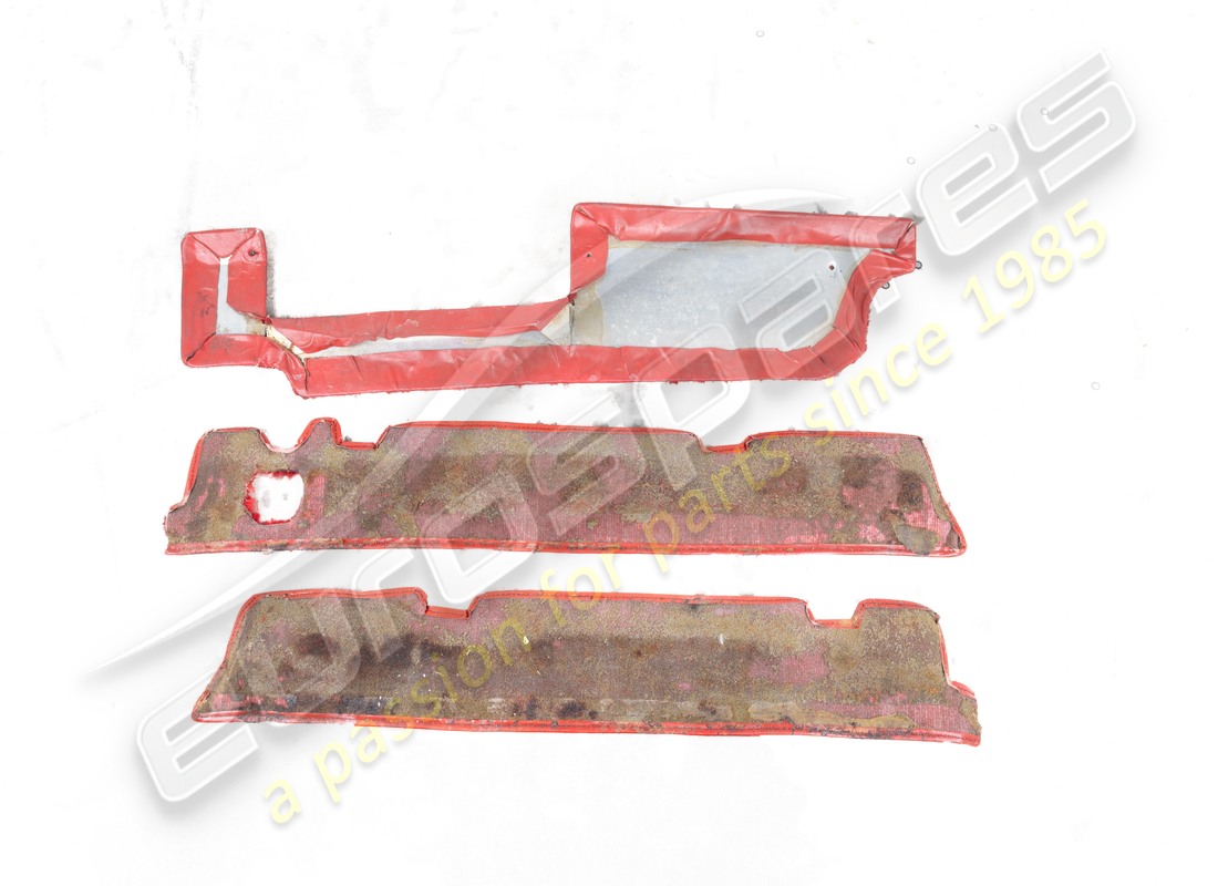 used ferrari front left & right carpet set. part number 95999641a (7)