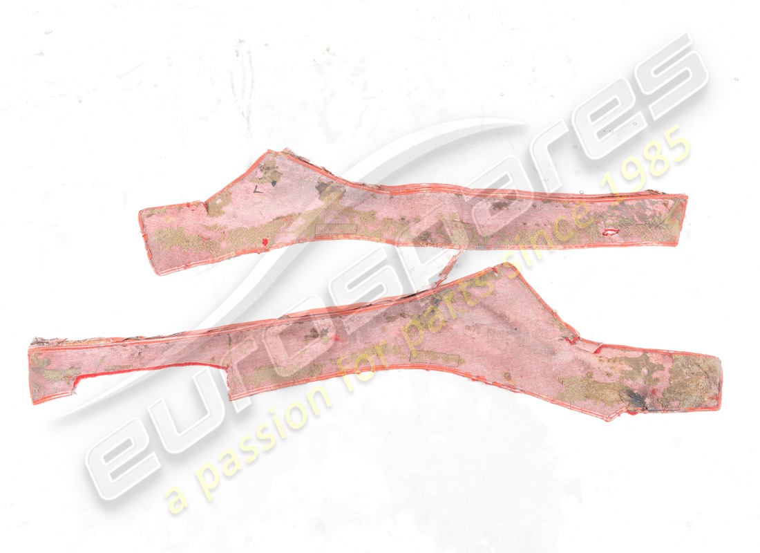 used ferrari front left & right carpet set. part number 95999641a (5)