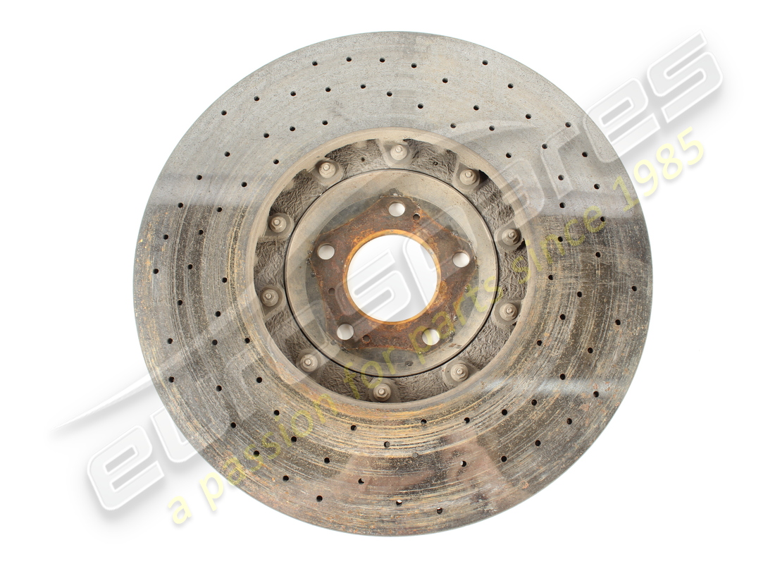 used lamborghini ceramic brake disc (vented), 440 x 40. part number 4m0615301br (3)