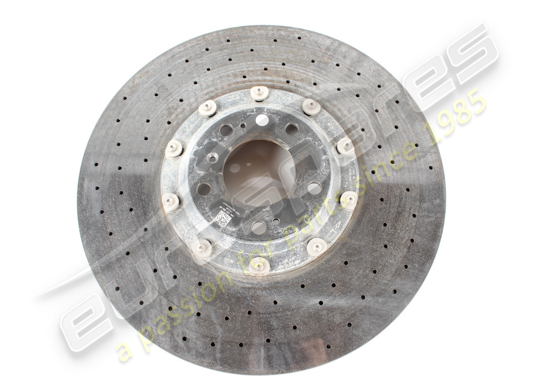 used lamborghini ceramic brake disc (vented), 440 x 40. part number 4m0615301br (2)
