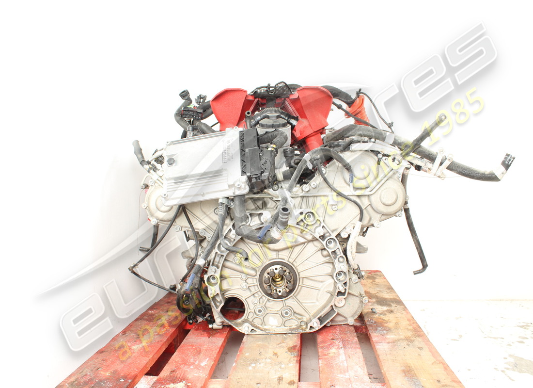 used ferrari 488 complete engine. part number 754023000 (4)