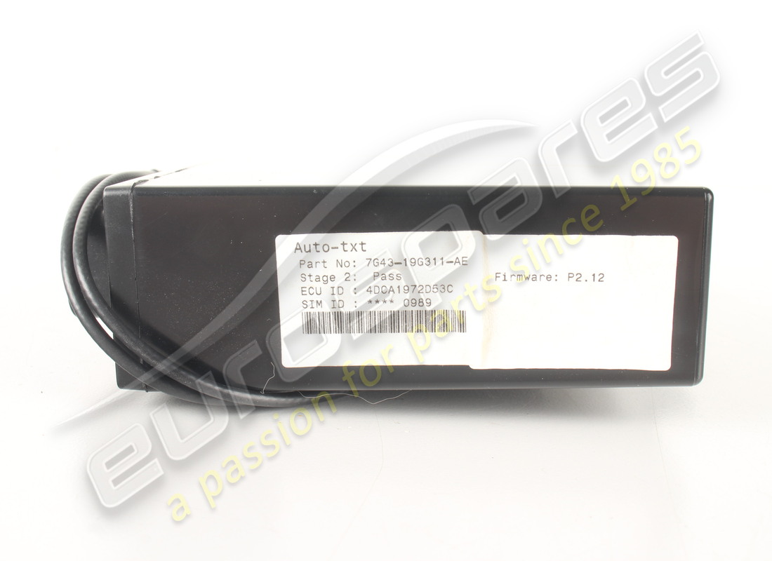 used aston martin tracker, system, cat 5. part number 7g4319g311ae (4)