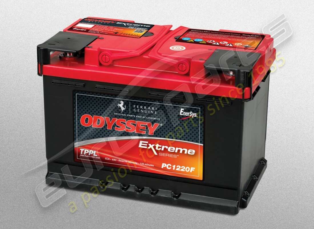 NEW Ferrari LONGLIFE V8 BATTERY, 70AH . PART NUMBER 70002536 (1)