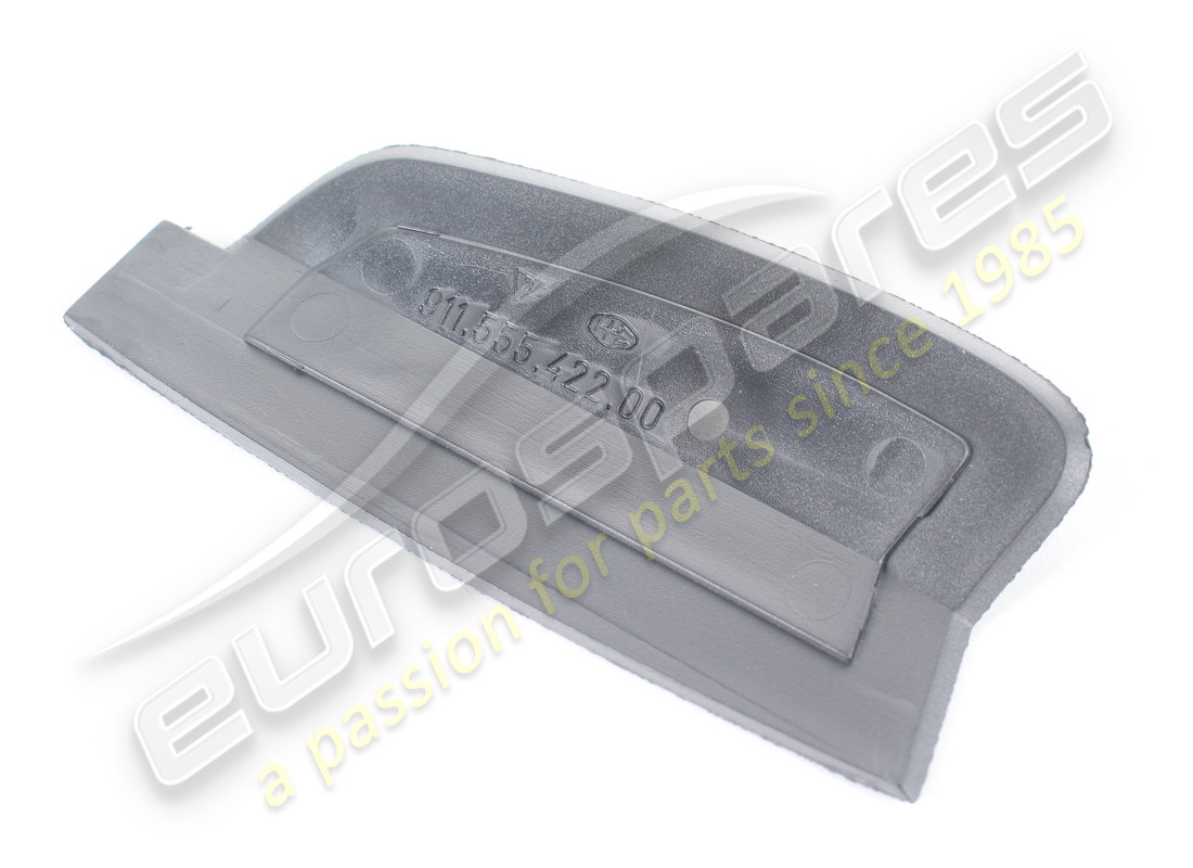 NEW PORSCHE CAP FOR DOOR COVER STRIP BLACK. PART NUMBER 9115554220001C (2) new porsche cap for door cover strip black. part number 9115554220001c (2)