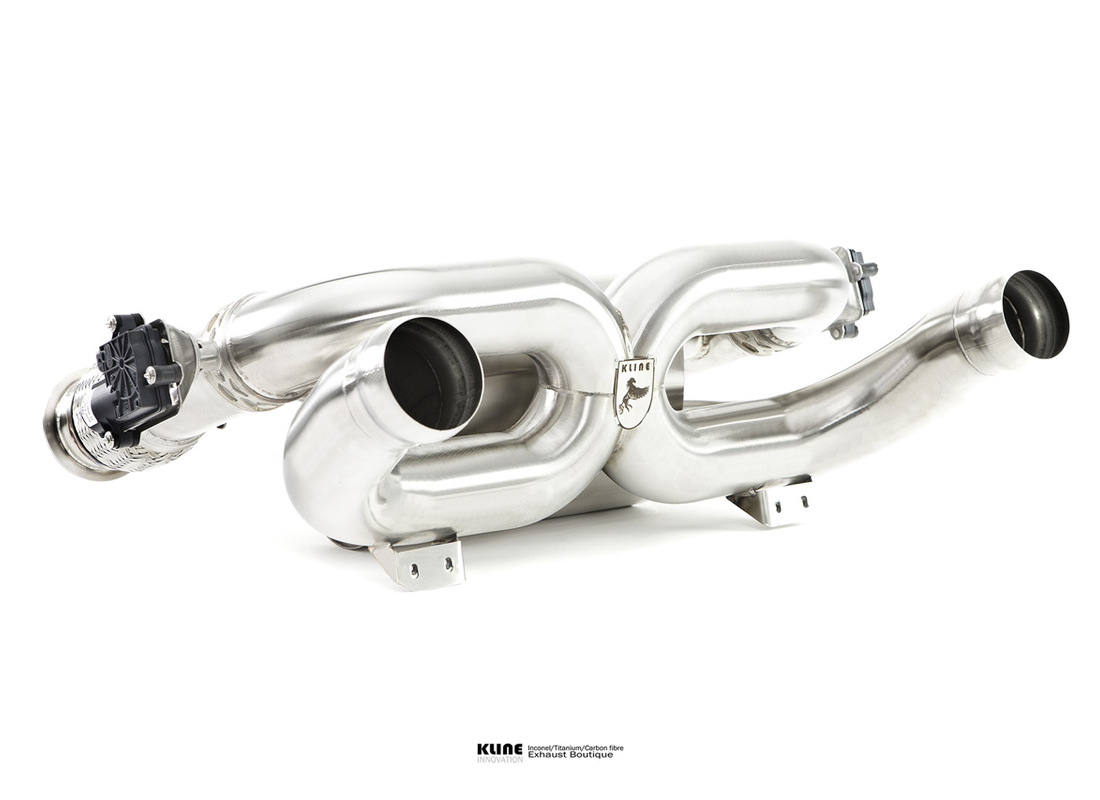 new kline innovation mclaren 720s valvetronic system (electric valves) - inconel. part number klmc720svalveersinc (1)