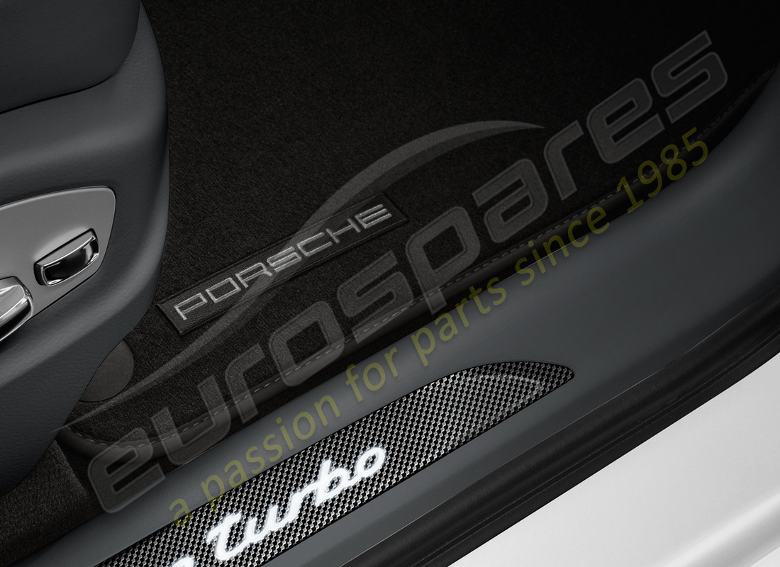 new porsche floor mats with nubuk surround (espresso). part number 95b864436bot7 (1)
