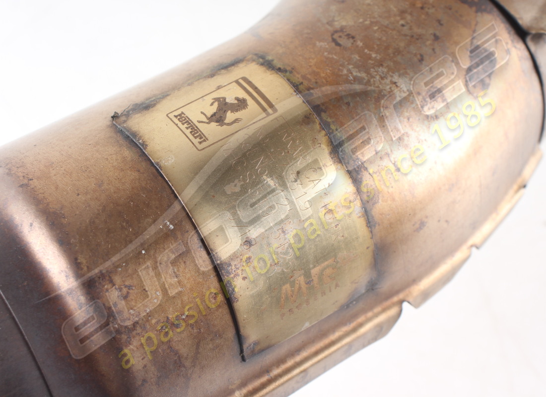 used ferrari complete rh catalytic converter. part number 273319 (7)
