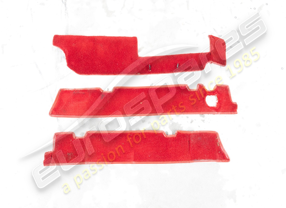 used ferrari front left & right carpet set. part number 95999641a (6)