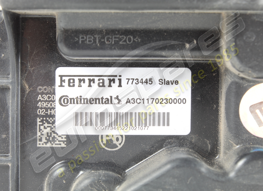used ferrari centralina epc can500 slave. part number 773445 (2)