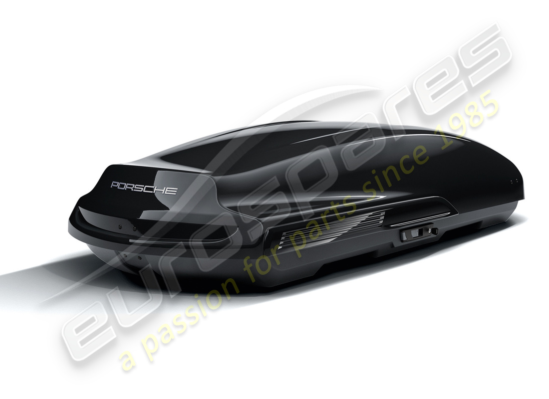 new porsche roof box in black (high-gloss). part number 9y0044870 (1)