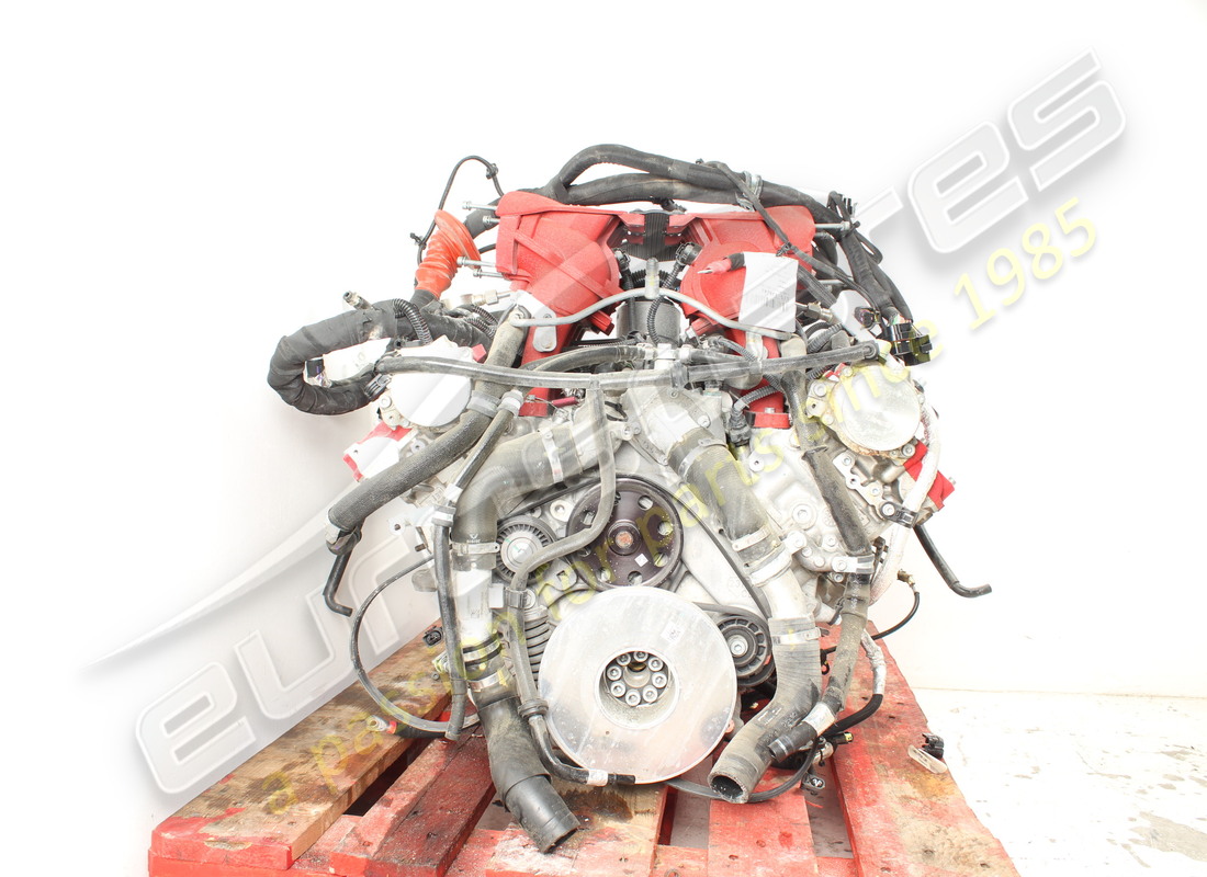used ferrari 488 complete engine. part number 754023000 (3)