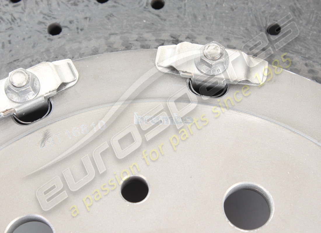 reconditioned ferrari front brake disc, carbon ceramic , 398 x 36. part number 274234 (2)