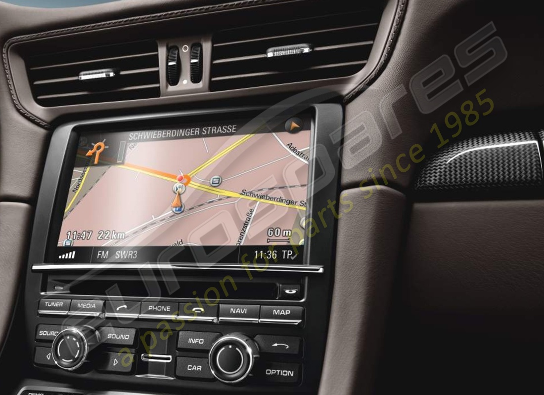new porsche communication management (pcm) with navigation module. part number 99104490190 (1)