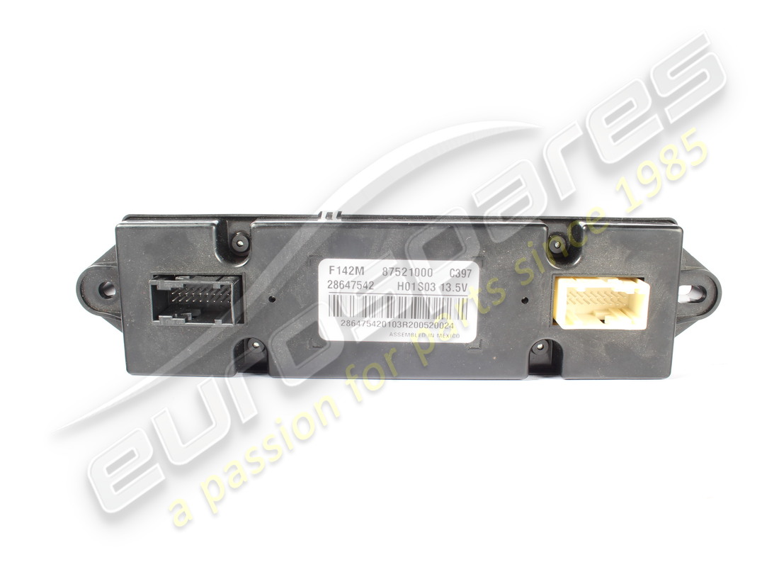 USED Ferrari A/C CONTROLS BLACK BOX . PART NUMBER 87521000 (1)