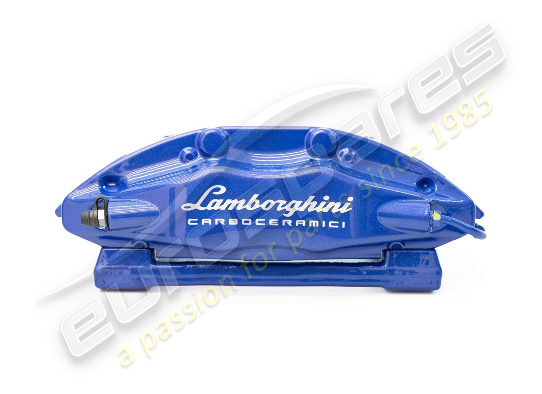 USED Lamborghini PCCB REAR BRAKE CALIPER BLU ADP . PART NUMBER 4T0615406CJ (1)