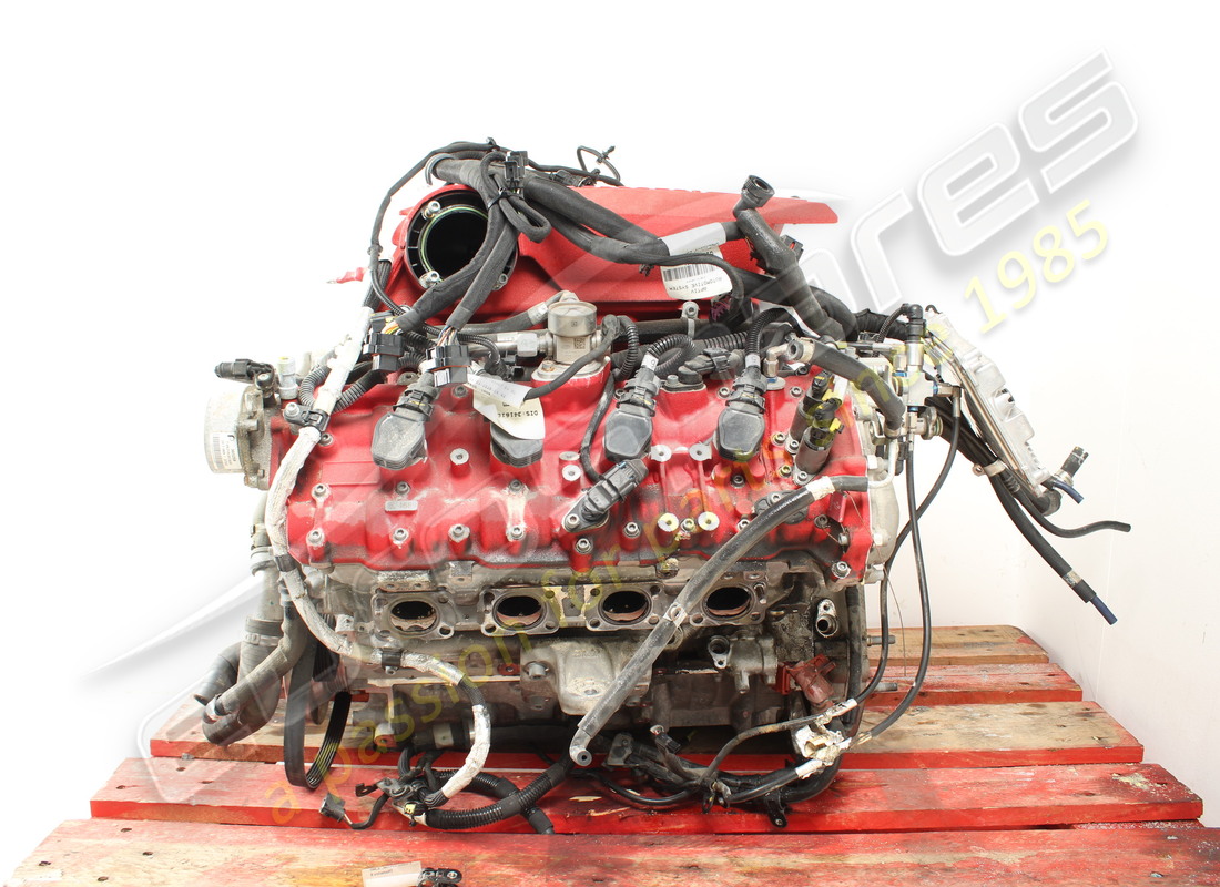 used ferrari 488 complete engine. part number 754023000 (2)