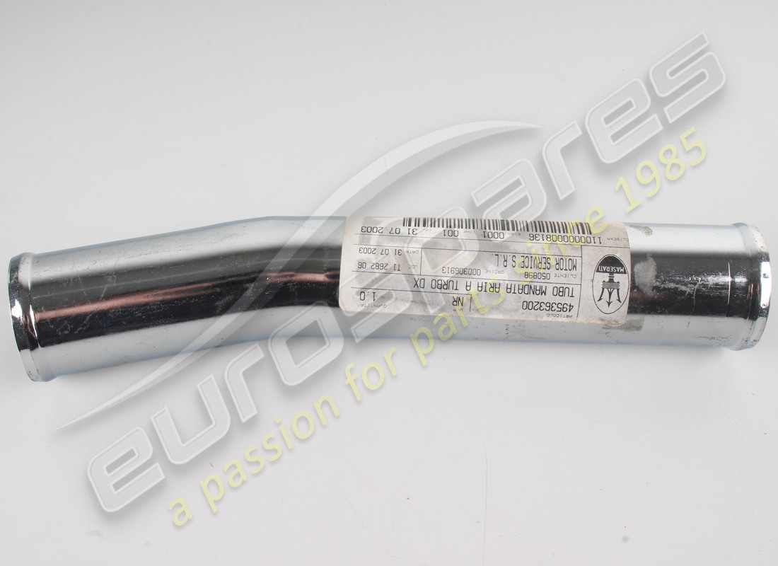 new maserati air delivery line. part number 495363200 (1)