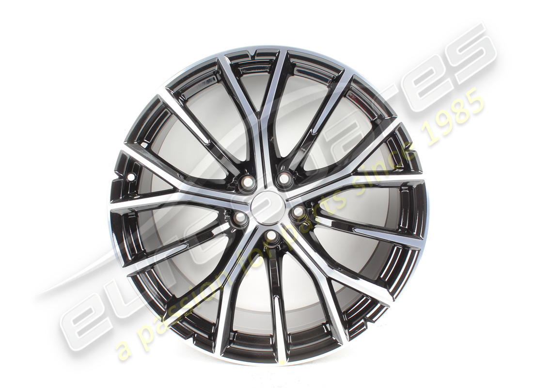 new maserati front wheel imola 20' gloss black diamond. part number 980189009 (1)