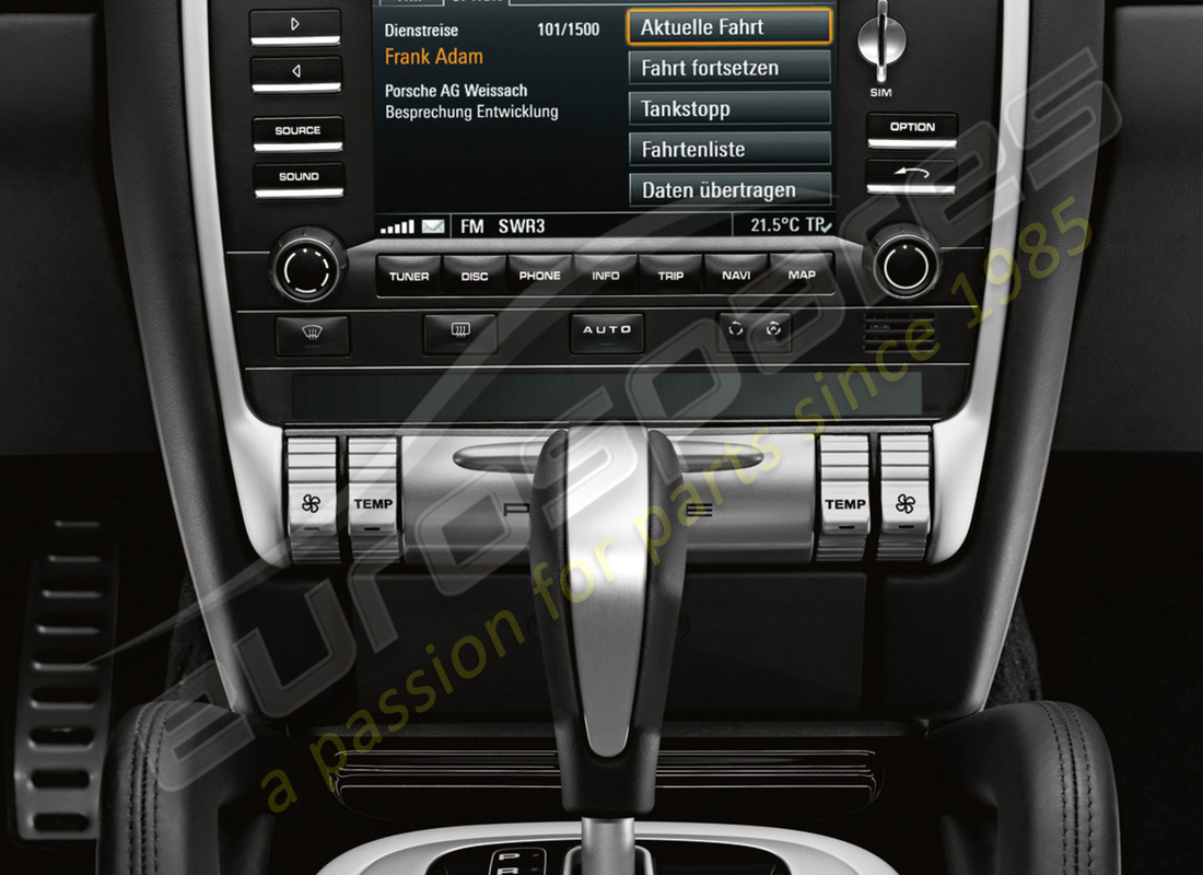 new porsche mobile phone preparation. part number 95504490225 (1)