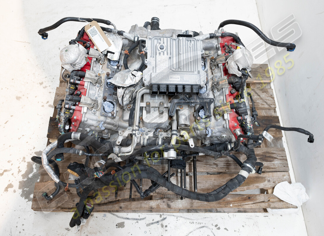used ferrari complete engine. part number 985000364 (4)