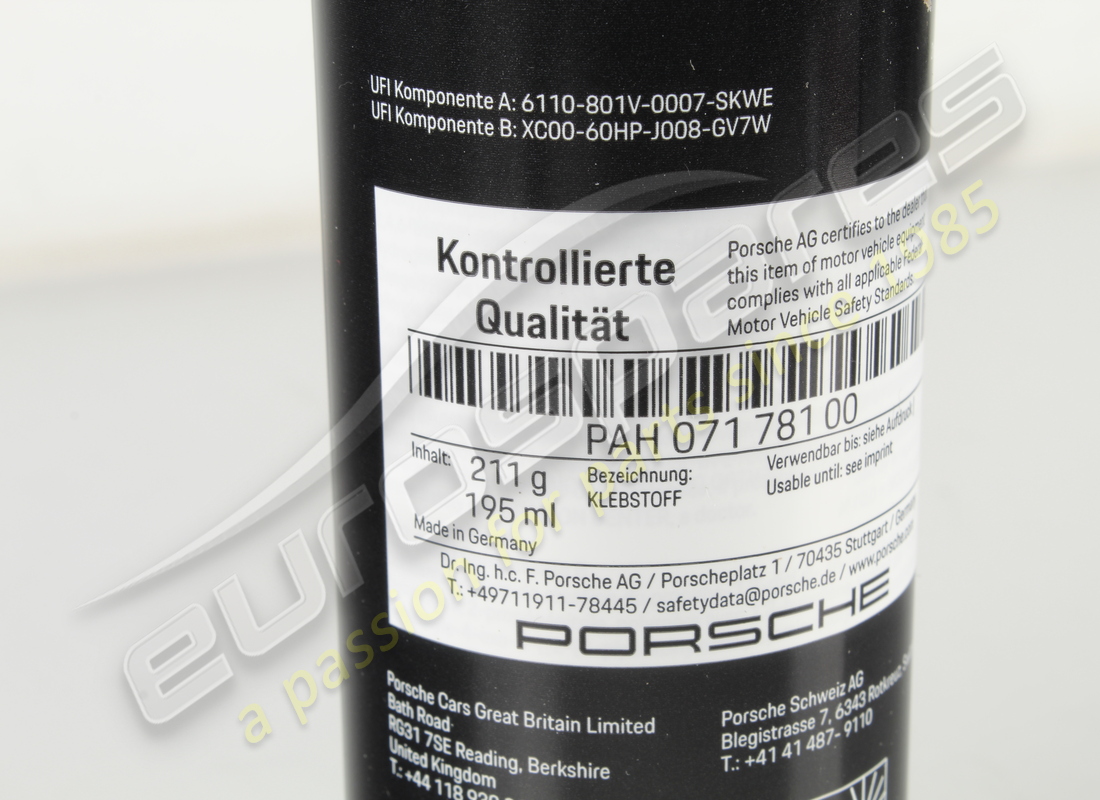 new porsche adhesive. part number pah07178100 (2)