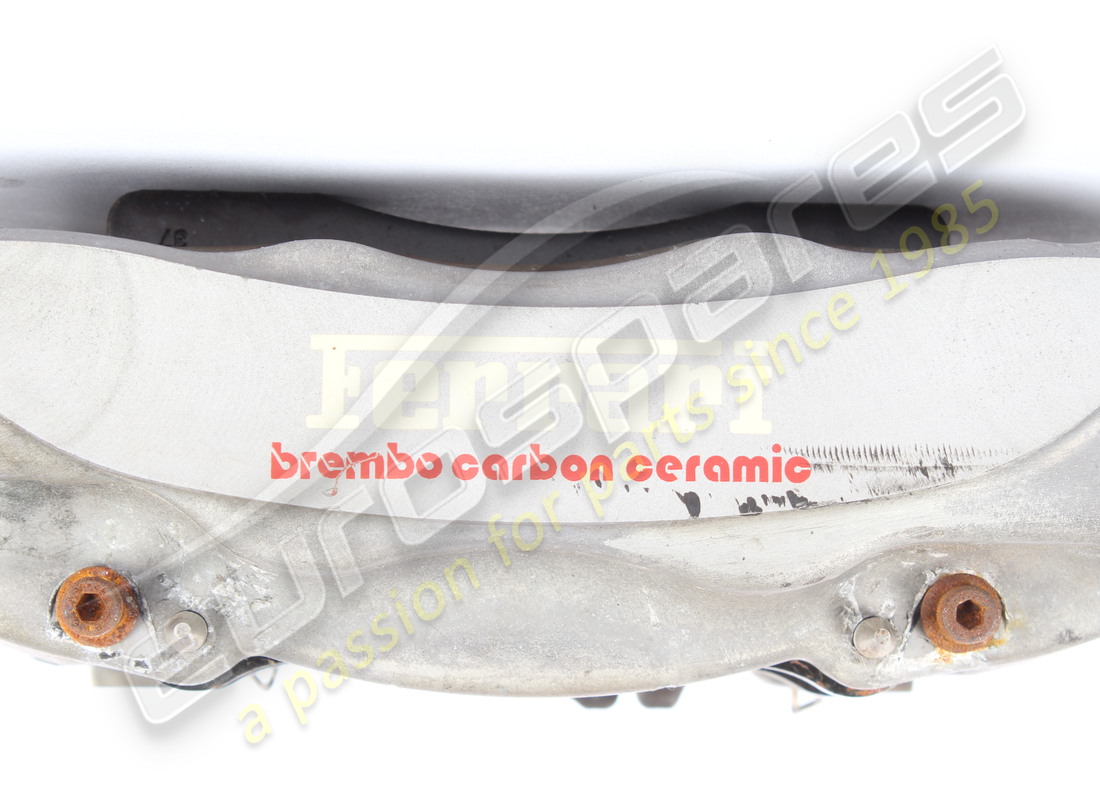 used ferrari complete lh rear brake caliper. part number 926498 (2)