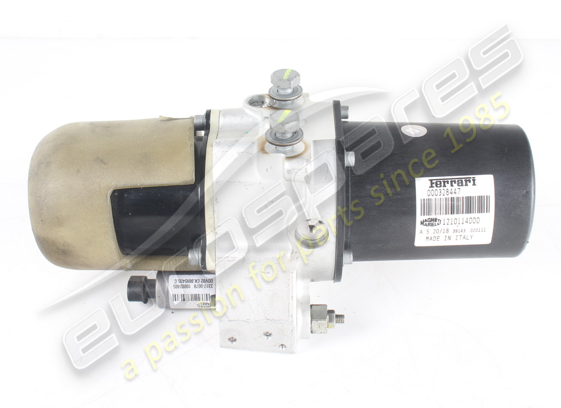 USED FERRARI ELECTRIC PUMP. PART NUMBER 328447 (4) used ferrari electric pump. part number 328447 (4)