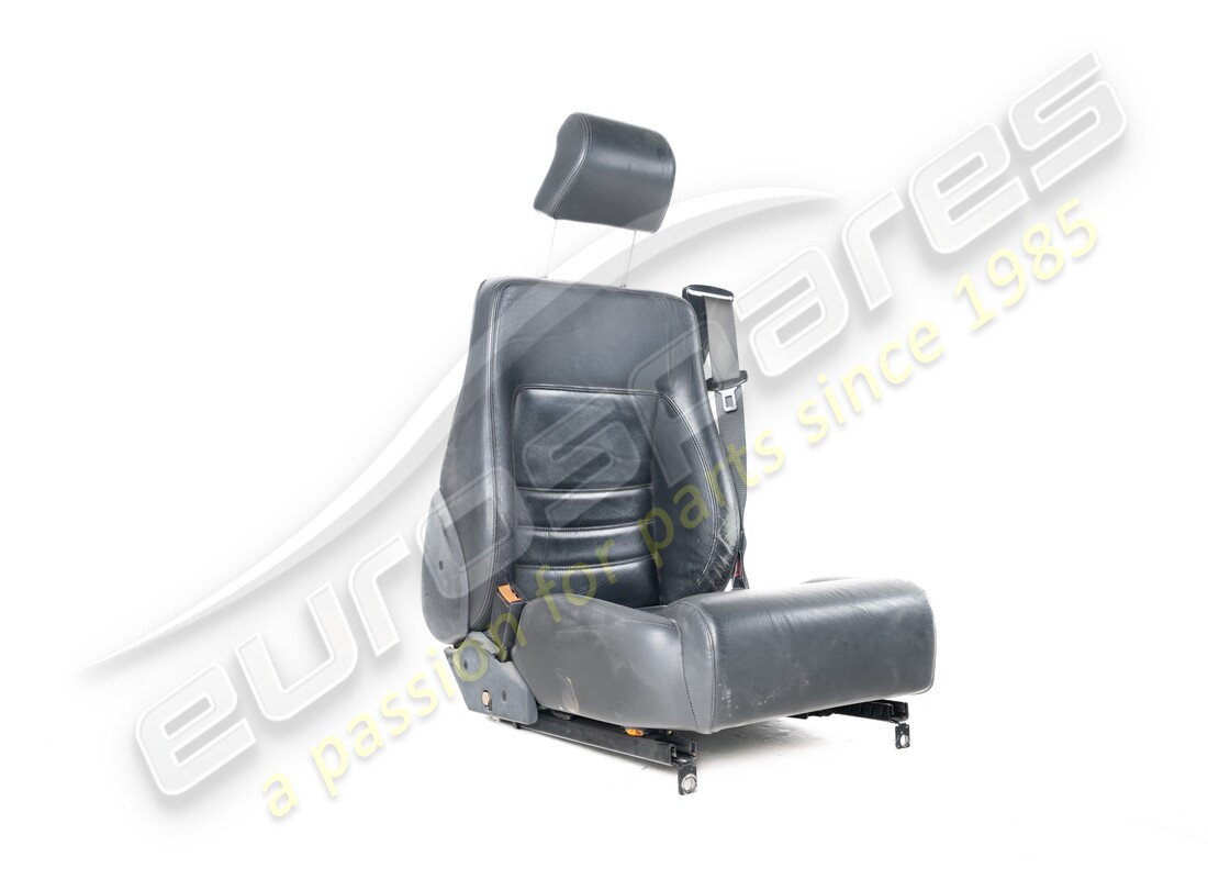 damaged ferrari lh seat in black vm8500. part number 64612700 (2)