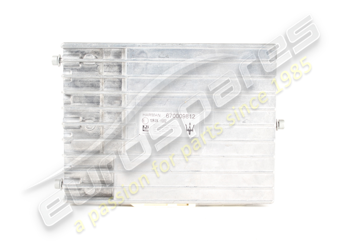 USED Maserati COMPLETE 8-CHANNELS AMPLIFIER . PART NUMBER 670009812 (1)