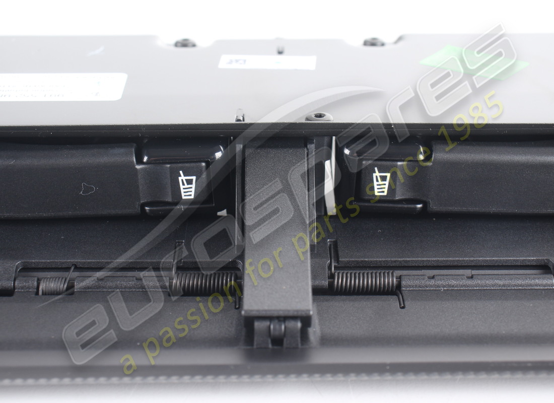 new porsche 1 set trim moldings for vehicle interior - decorative moulding - with cup holder (pr:xdm,099, 585) carbon, fine high-gloss. part number 99155298021bx3 (6)