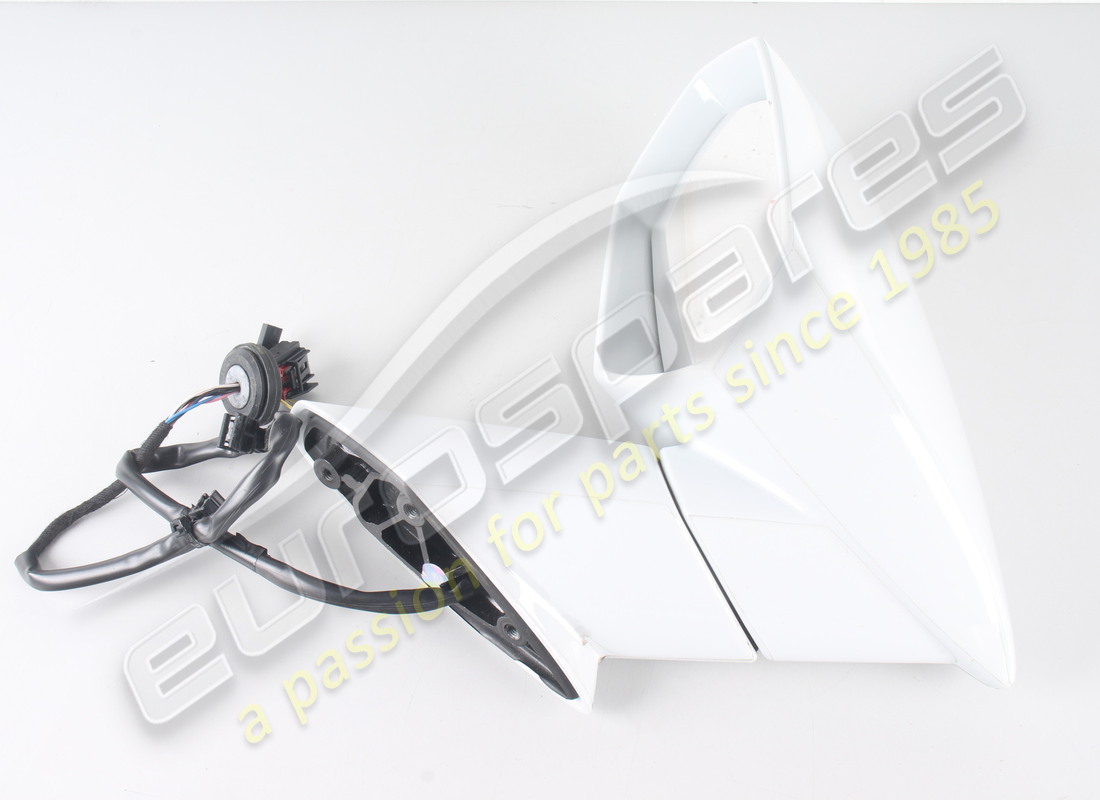 USED LAMBORGHINI LH OUTER REAR VIEW MIRROR. PART NUMBER 4T0857387C001 (2) used lamborghini lh outer rear view mirror. part number 4t0857387c001 (2)