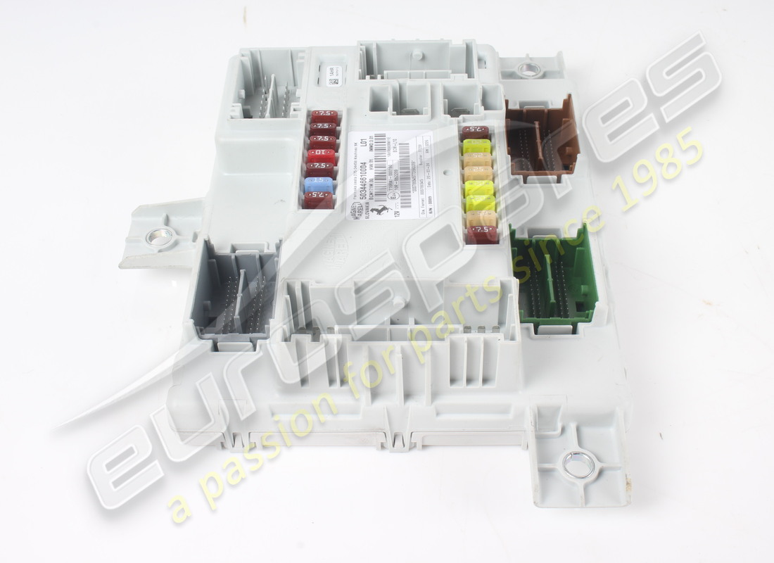 USED FERRARI BODY COMPUTER (ASM AUTHORIZATION). PART NUMBER 786545 (2) used ferrari body computer (asm authorization). part number 786545 (2)