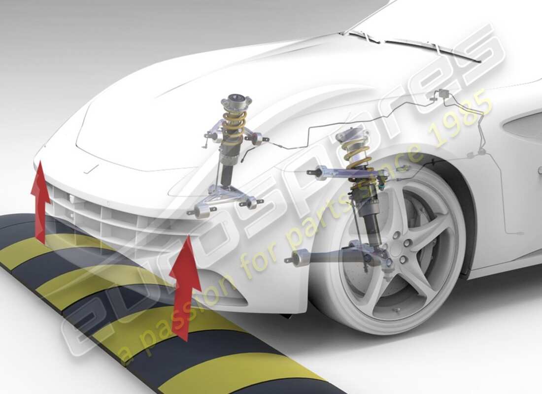 NEW Ferrari SUSPENSION LIFTER . PART NUMBER 70002855 (1)