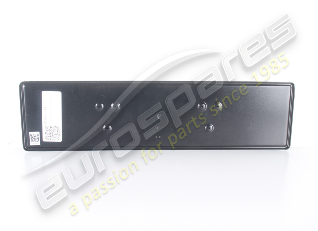 NEW MASERATI FRONT LICENSE PLATE HOLDER. PART NUMBER 670293211 (2) new maserati front license plate holder. part number 670293211 (2)