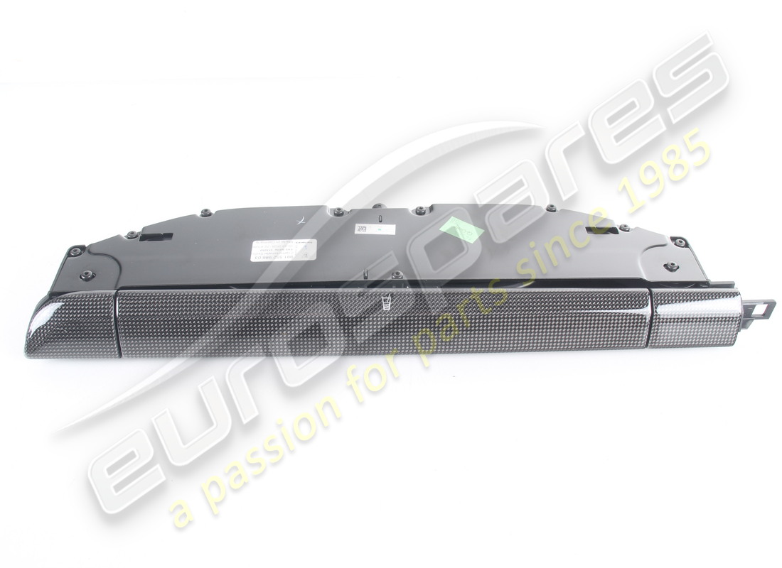 new porsche 1 set trim moldings for vehicle interior - decorative moulding - with cup holder (pr:xdm,099, 585) carbon, fine high-gloss. part number 99155298021bx3 (2)