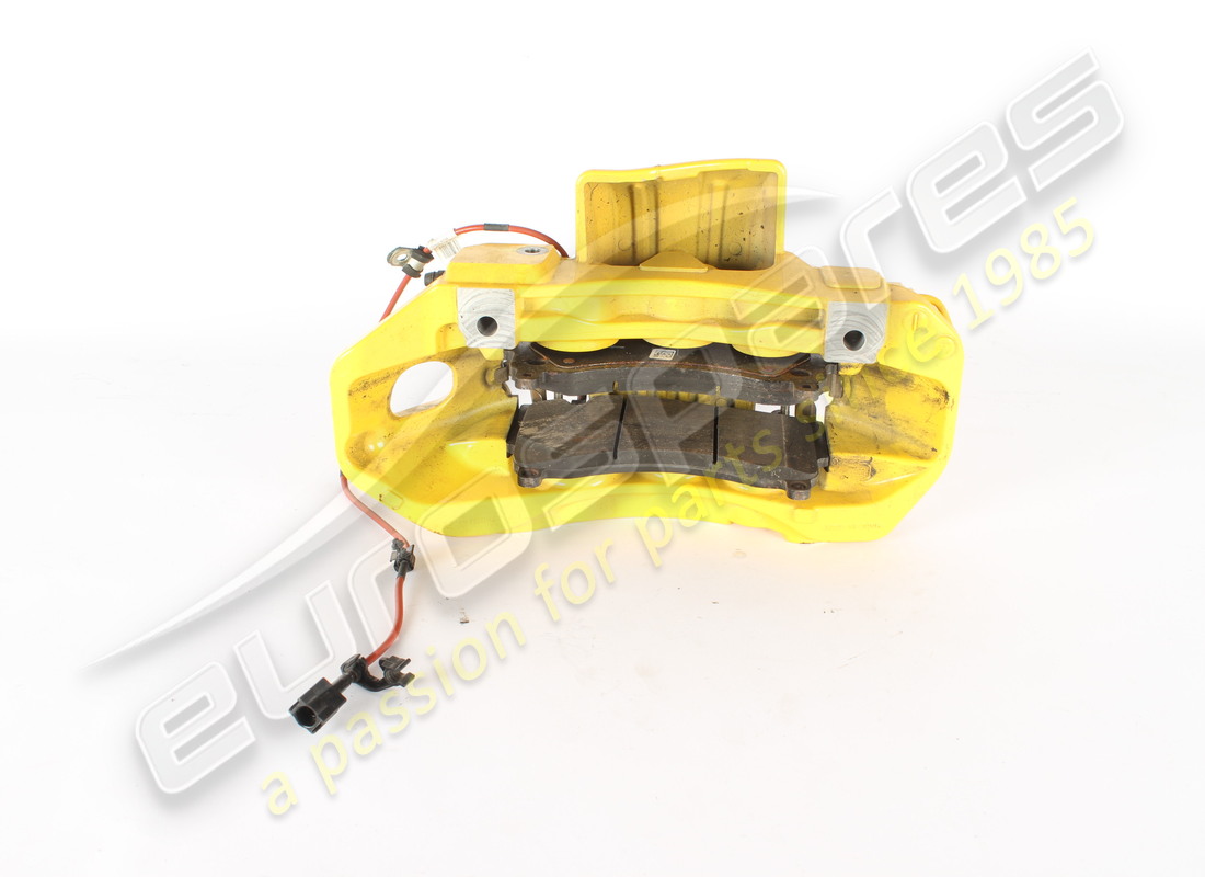 used ferrari caliper complete carbon ceramic ant.dx giall. part number 776911 (3)