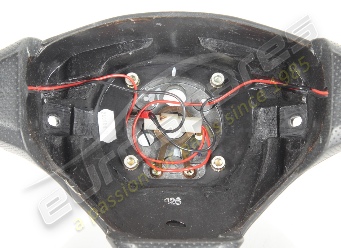 used ferrari steering wheel black 8500. part number 66120700 (2)